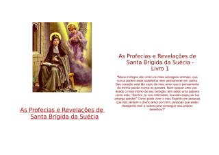 As profecias e revelações - Santa Brígida.pdf