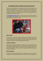 Fire Marshal Training - What's Covered on the Course.pdf