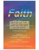 Faith Al-Iman Its Pillars, True Meaning & Nullification - Muhammad Na'im Yassinمكتبةالشيخ عطية عبد الحميد.pdf