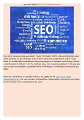 How to Find The Best Search Engine Optimization Services.docx
