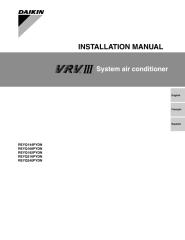 Installation Manual VRV III HR Double Module - Daikin.pdf